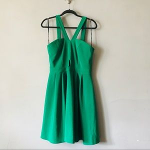 Forever21 Plus Green Swing Dress